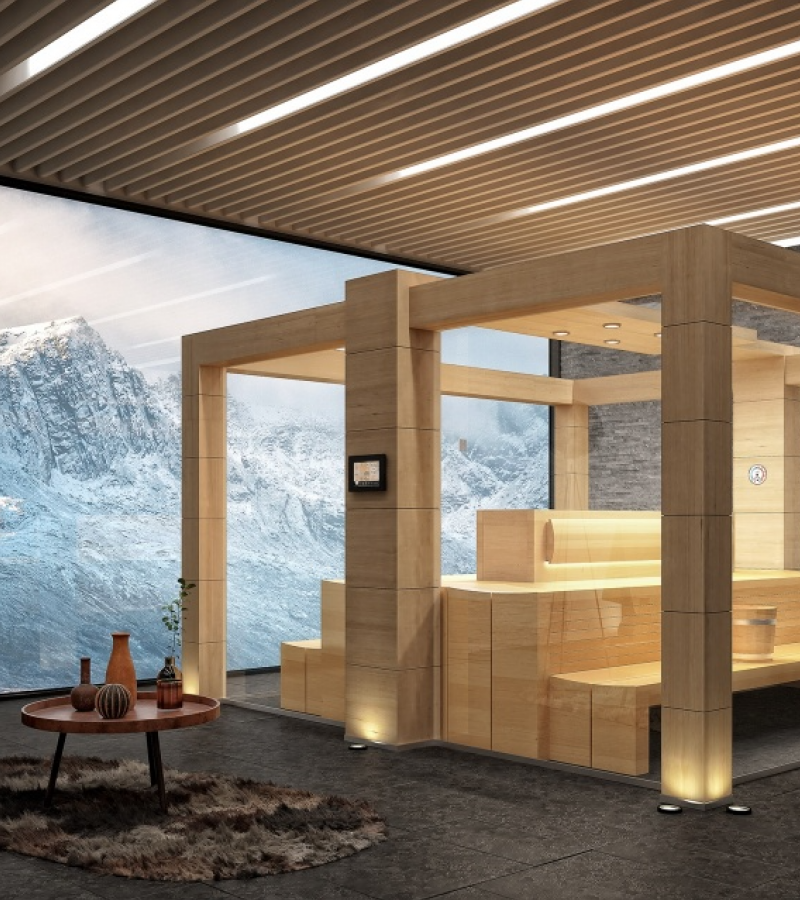 Freixanet Wellness presenta la innovadora sauna de cristal